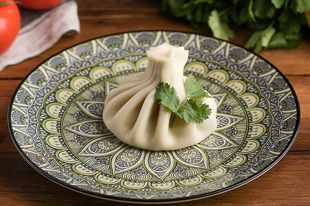 Хинкали с семгой