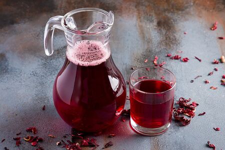 Холодный чай каркаде