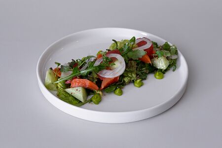 С лососем и грейпфрутом