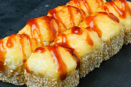 Роллы Тори в кунжуте