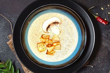 Крем-суп грибной