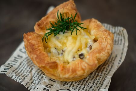 Грибной жюльен