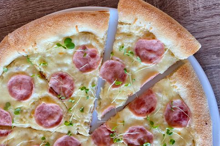 Ветчина и сыр 24см