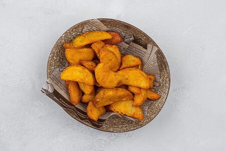 Картофель Айдахо по-деревенски