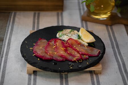 Нарезка из лосося