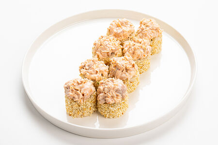 Ролл с курицей терияки