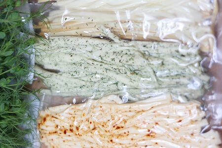 Сыр Чечил с приправами