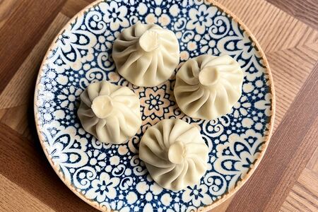 Хинкали cвинo-говяжьи