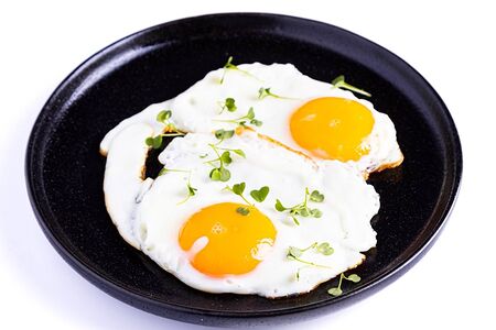 Яичница из двух яиц