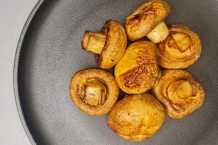 Шампиньоны на углях