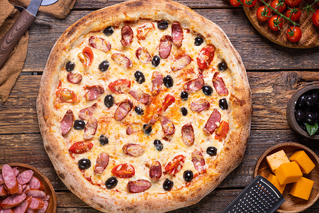 Пицца Охотничья