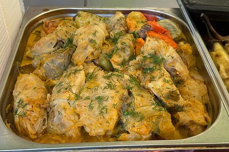 Голубцы свино-говяжьи по-домашнему