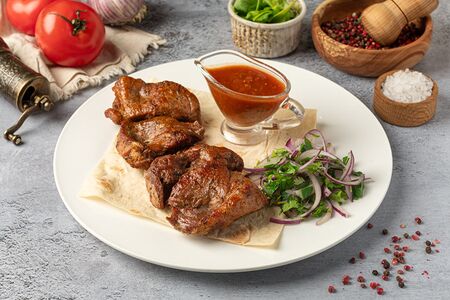 Шашлык из свиной шеи