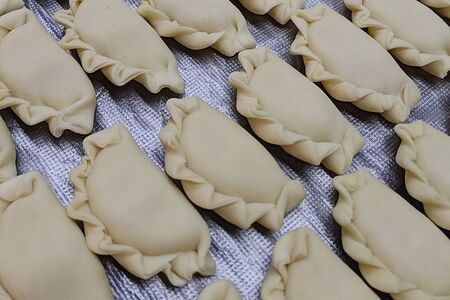 Вареники с картофелем (полуфабрикат)