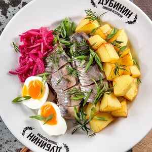 Селёдочка с тостами