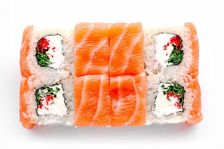 Ролл Филадельфия лайт с тобико