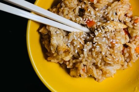 Пираф с овощами