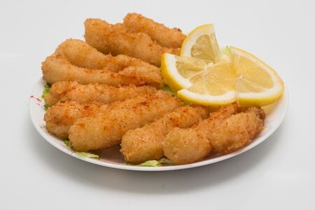 Креветки в кляре