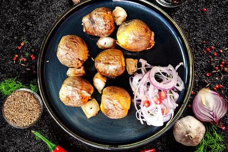 Картошка с курдюком