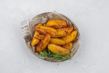 Картофель жареный по-домашнему