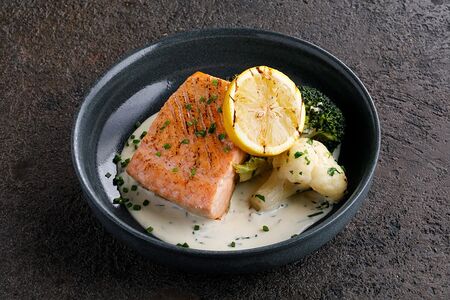 Стейк из семги