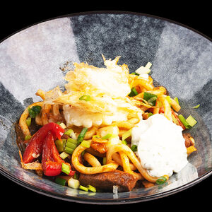 Лагман Уйгурский жареный