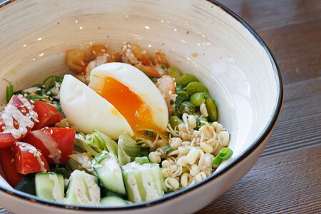 Поке с креветками