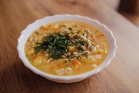 Суп-лапша куриный