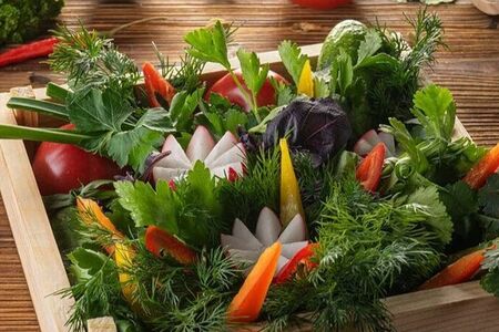 Овощной азербайджанский букет