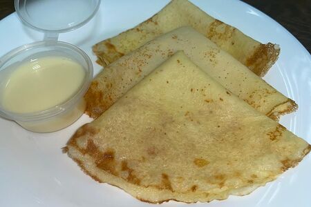 Блинчики со сгущенкой