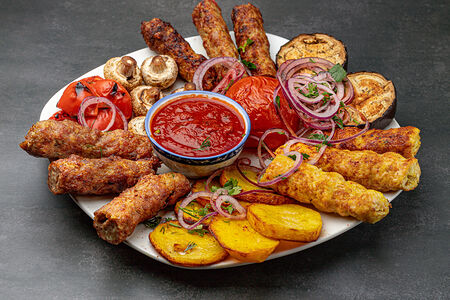 Сет №3 Ассорти шашлыков и люля-кебабов