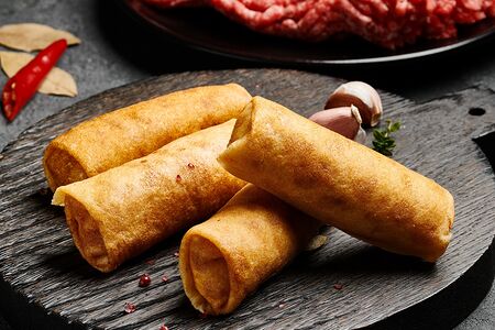 Блины с мясом