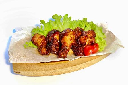 Крылышки в соусе