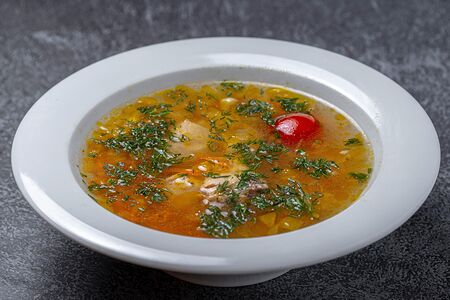 Куриный суп-лапша