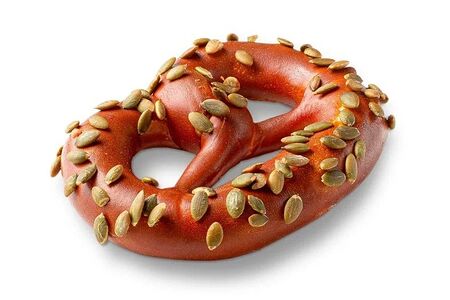 Брецель с тыквенными семечками