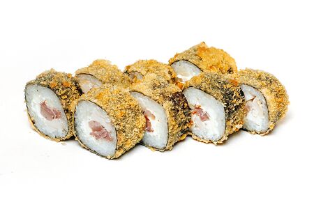 Горячий ролл Мак с беконом