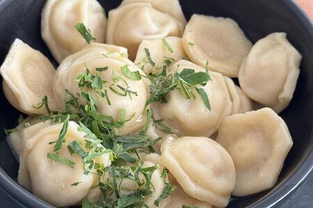 Пельмени с курицей