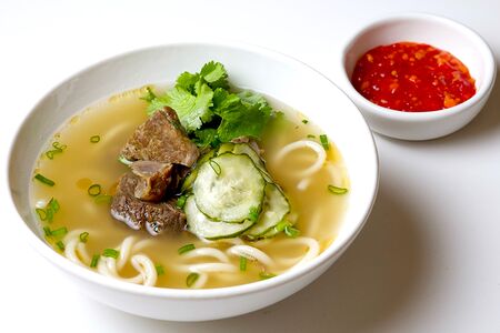 Суп мясной с говядиной