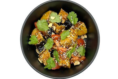 Салат с баклажанами