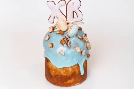 Кулич большой с украшением