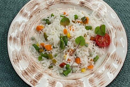 Рис Басмати с овощами