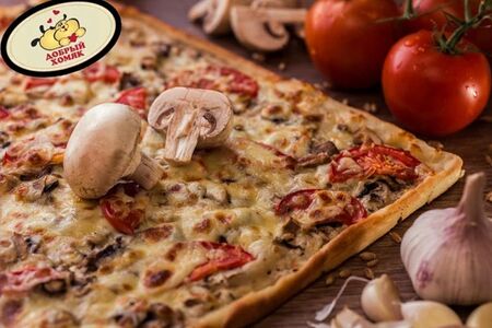 Грибная фантазия квадратная