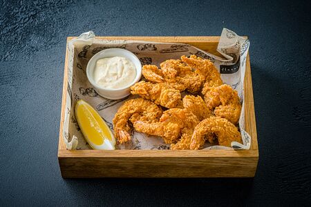 Хрустящие креветки