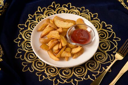 Картофельные дольки