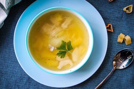 Суп куриная лапша