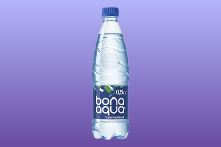 Вода BonaAqua с газом