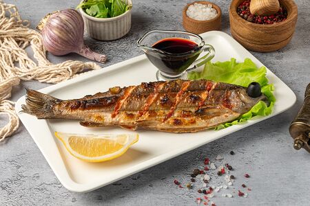 Форель на мангале