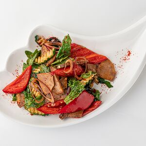 Салат с языком