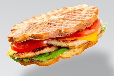 Вафля-бургер Чикен прайм