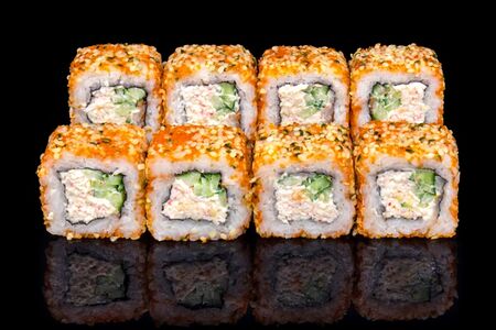 Калифорния с конопляными семечками